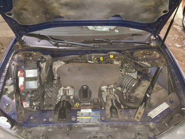 2G1WH52K359207437 - 2005 CHEVROLET IMPALA LS BLUE photo 7