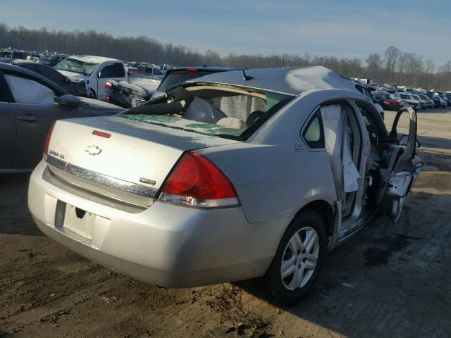 2G1WB58K279169811 - 2007 CHEVROLET IMPALA LS SILVER photo 4