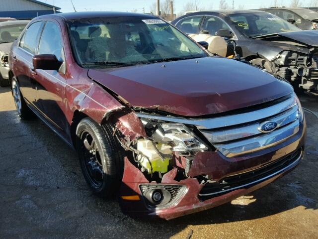 3FAHP0HA6BR236415 - 2011 FORD FUSION SE BURGUNDY photo 1