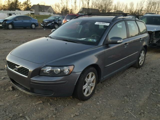 YV1MW382672321024 - 2007 VOLVO V50 2.4I GRAY photo 2