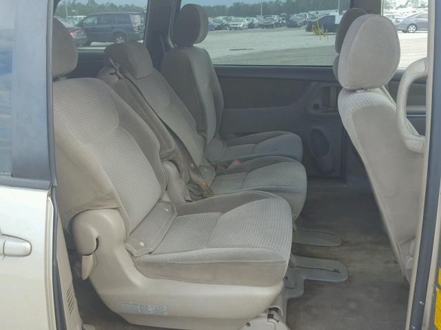 5TDZA23C16S441454 - 2006 TOYOTA SIENNA CE GOLD photo 6