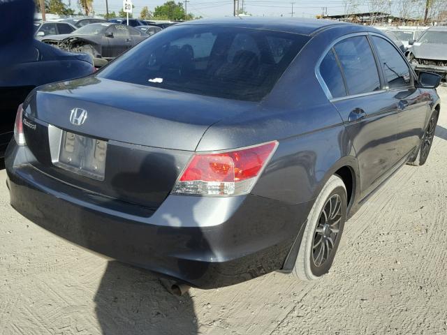 1HGCP263X9A183955 - 2009 HONDA ACCORD LX CHARCOAL photo 4