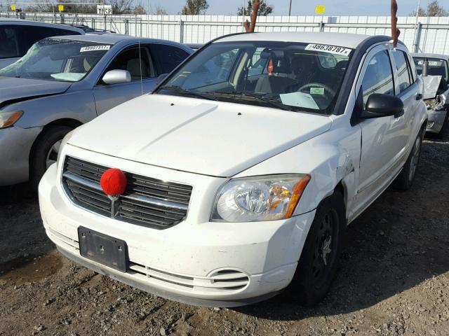 1B3HB48B17D520965 - 2007 DODGE CALIBER SX WHITE photo 2