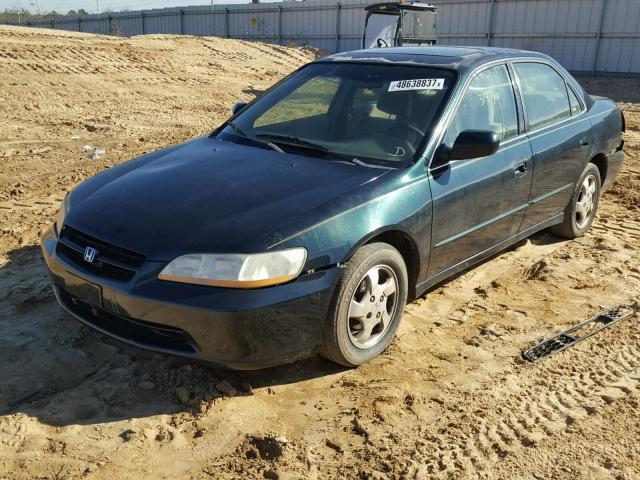 JHMCG6671XC011564 - 1999 HONDA ACCORD EX GREEN photo 2