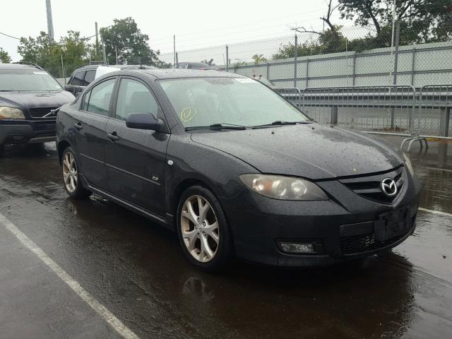 JM1BK324771635497 - 2007 MAZDA 3 S BLACK photo 1