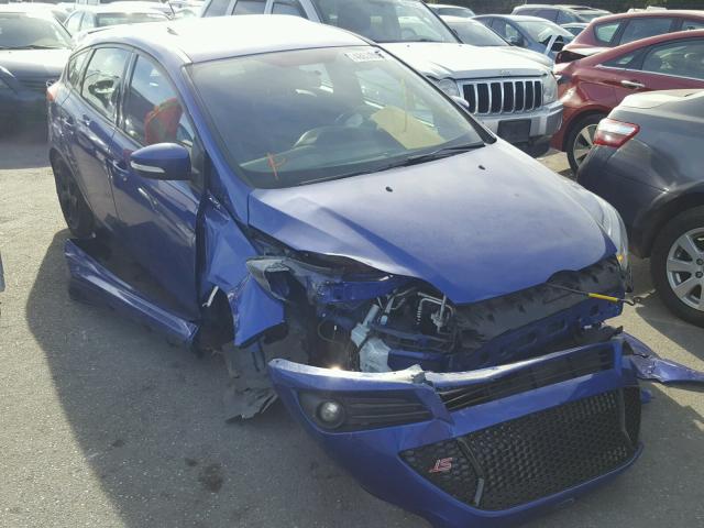 1FADP3L92EL255074 - 2014 FORD FOCUS ST BLUE photo 1