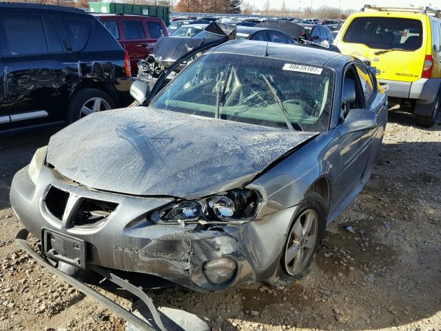 2G2WP522151273076 - 2005 PONTIAC GRAND PRIX GRAY photo 2