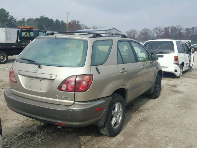 JT6GF10U1Y0081115 - 2000 LEXUS RX 300 GOLD photo 4