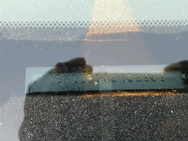 4T1BK36B76U102969 - 2006 TOYOTA AVALON XL Марун фото 10