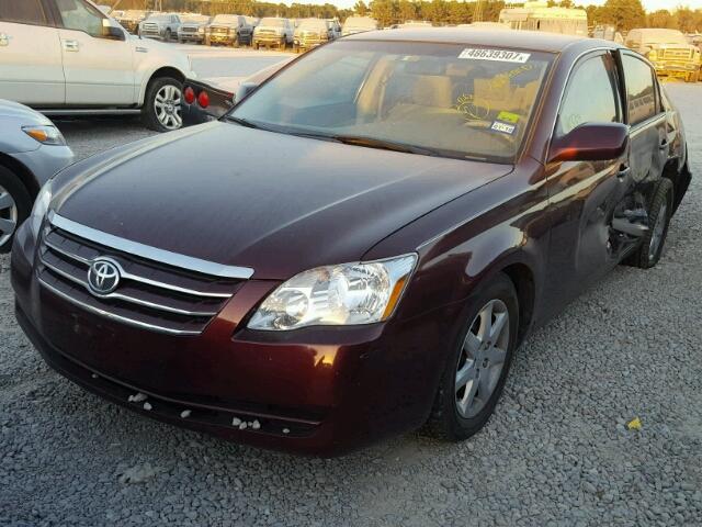 4T1BK36B76U102969 - 2006 TOYOTA AVALON XL Марун фото 2