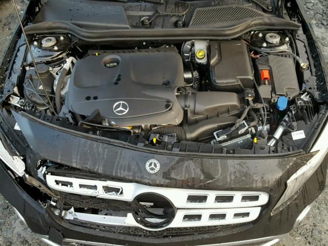 WDCTG4GB2JJ402454 - 2018 MERCEDES-BENZ GLA 250 4M BLACK photo 7