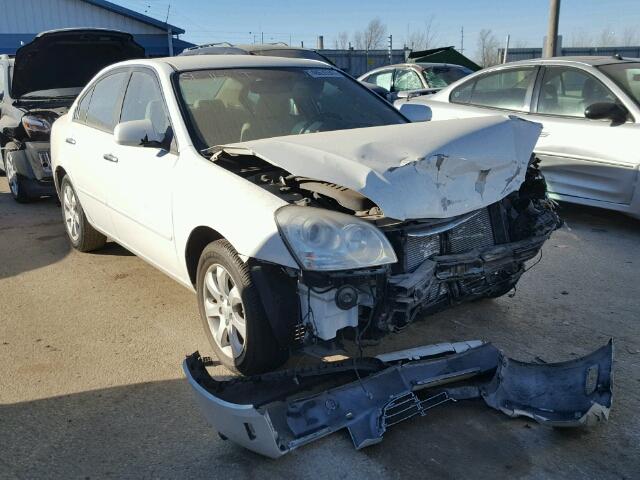 KNAGE124065067647 - 2006 KIA OPTIMA LX WHITE photo 1