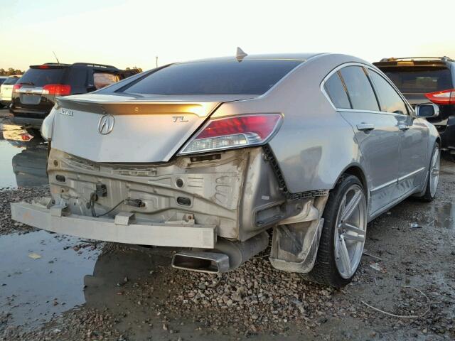 19UUA865X9A011242 - 2009 ACURA TL SILVER photo 4