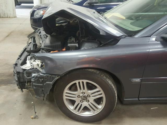 YV1RS592462516811 - 2006 VOLVO S60 2.5T GRAY photo 9