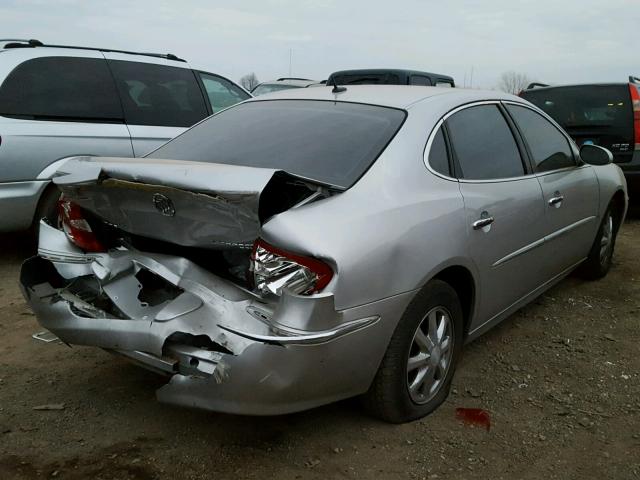 2G4WD582761282308 - 2006 BUICK LACROSSE C SILVER photo 4