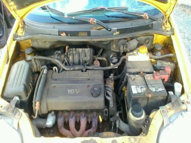 KL1TD666X6B664701 - 2006 CHEVROLET AVEO BASE YELLOW photo 7