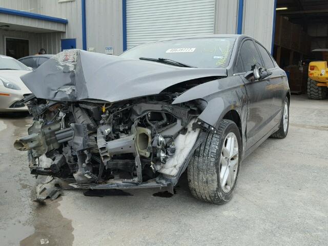 3FA6P0H78GR234961 - 2016 FORD FUSION SE GRAY photo 2