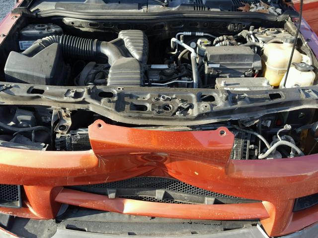 5GZCZ43D43S833364 - 2003 SATURN VUE ORANGE photo 7