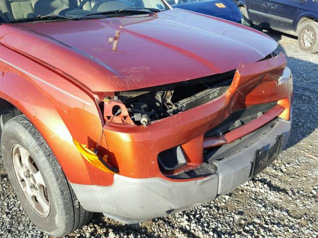 5GZCZ43D43S833364 - 2003 SATURN VUE ORANGE photo 9