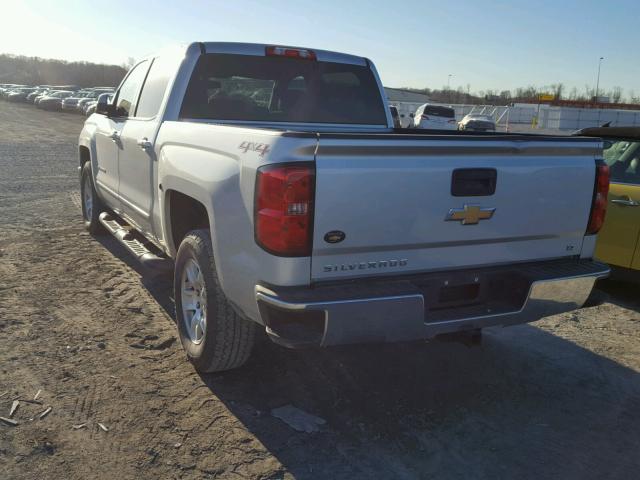 3GCUKREH7FG278655 - 2015 CHEVROLET SILVERADO SILVER photo 3