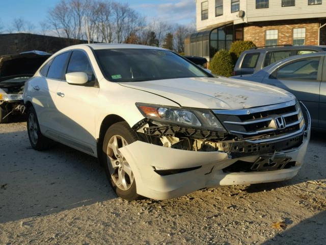 5J6TF2H54BL005110 - 2011 HONDA ACCORD CRO WHITE photo 1