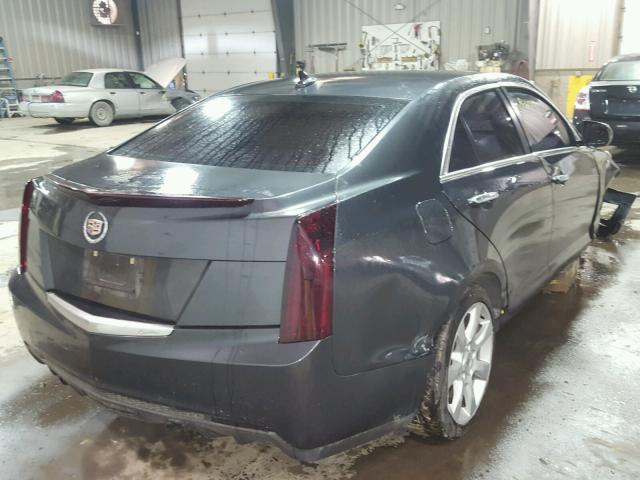 1G6AG5RX8E0179279 - 2014 CADILLAC ATS CHARCOAL photo 4