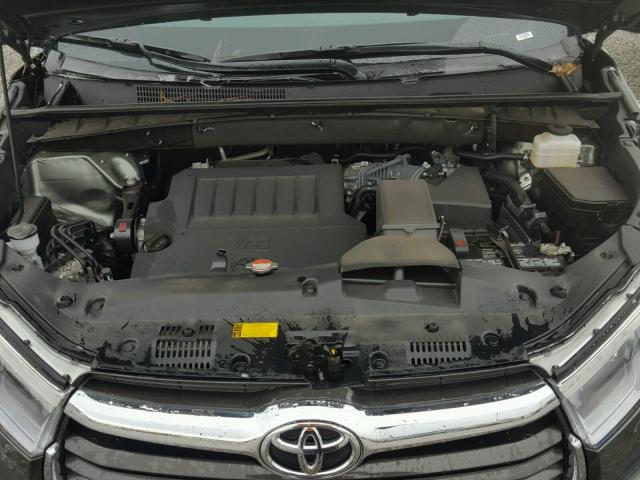 5TDJKRFH4GS325256 - 2016 TOYOTA HIGHLANDER GREEN photo 7