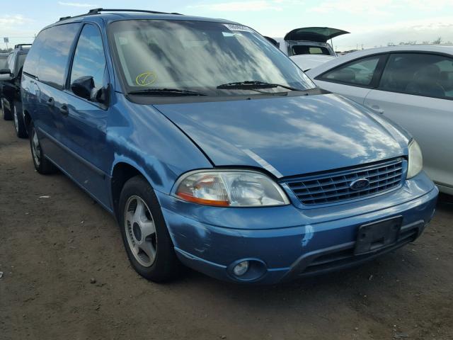 2FMZA51472BA27759 - 2002 FORD WINDSTAR L BLUE photo 1