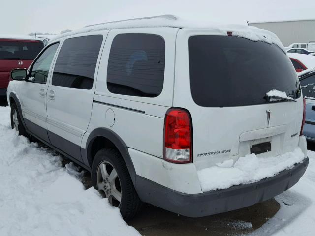 1GMDV33L56D145820 - 2006 PONTIAC MONTANA SV WHITE photo 3