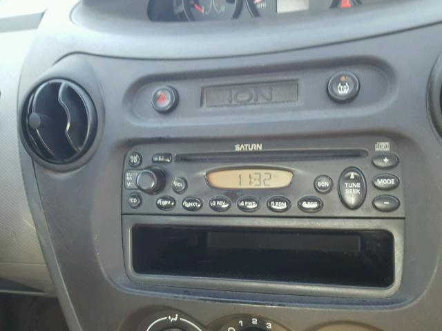 1G8AJ52F13Z131707 - 2003 SATURN ION LEVEL BLACK photo 9