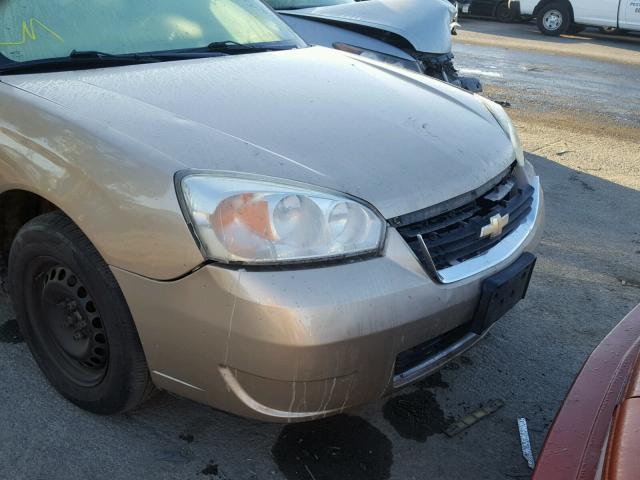 1G1ZS58F08F107378 - 2008 CHEVROLET MALIBU LS ოქროსფერი ფოტო 10