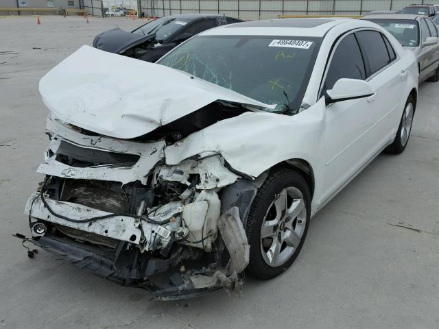 1G1ZC5E0XAF242080 - 2010 CHEVROLET MALIBU 1LT WHITE photo 2