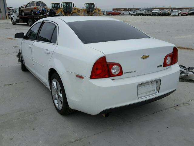 1G1ZC5E0XAF242080 - 2010 CHEVROLET MALIBU 1LT WHITE photo 3