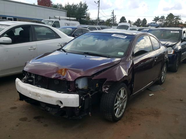 JTKDE177670171821 - 2007 TOYOTA SCION TC 紫色 照片 2