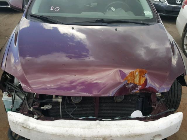 JTKDE177670171821 - 2007 TOYOTA SCION TC 紫色 照片 7