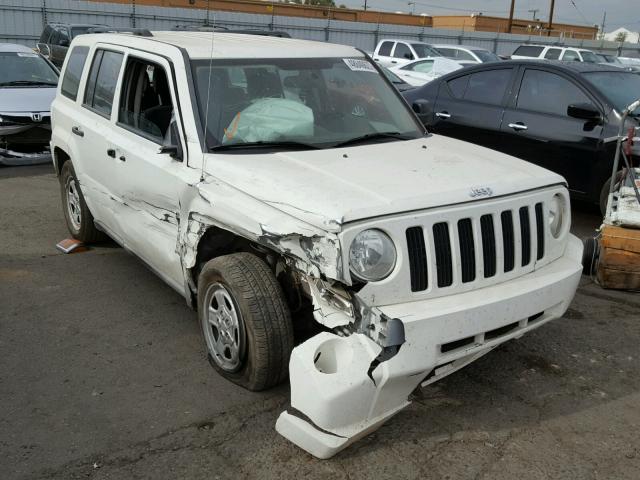 1J4NT2GA2AD639556 - 2010 JEEP PATRIOT SP WHITE photo 1