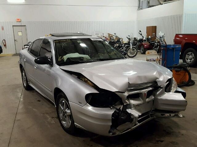 1G2NF52E33M535903 - 2003 PONTIAC GRAND AM S SILVER photo 1