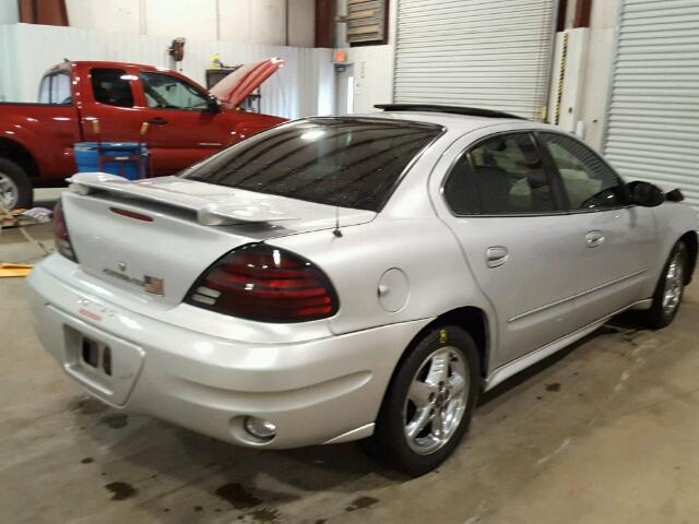 1G2NF52E33M535903 - 2003 PONTIAC GRAND AM S SILVER photo 4