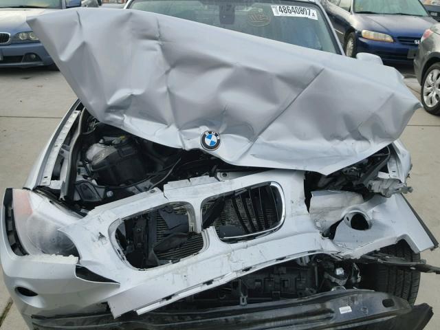 WBAVM1C59FV316416 - 2015 BMW X1 SDRIVE2 SILVER photo 7