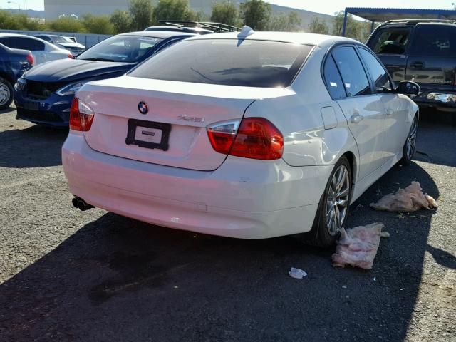 WBAVB13516PT12497 - 2006 BMW 325 I WHITE photo 4