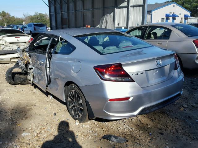 2HGFG3B57EH523441 - 2014 HONDA CIVIC LX SILVER photo 3