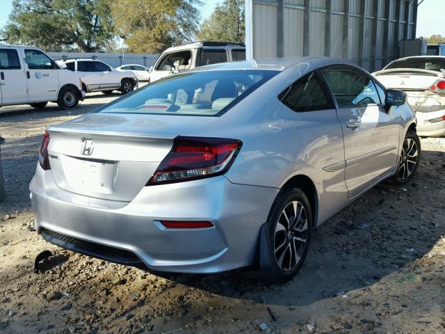 2HGFG3B57EH523441 - 2014 HONDA CIVIC LX SILVER photo 4