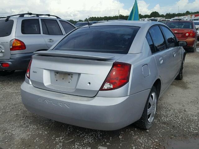 1G8AJ55F27Z115338 - 2007 SATURN ION LEVEL GRAY photo 4