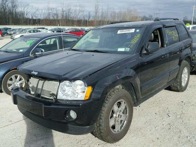 1J4GR48K06C296799 - 2006 JEEP GRAND CHER BLACK photo 2