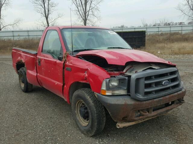 3FTNF20L13MB33670 - 2003 FORD F250 SUPER RED photo 1