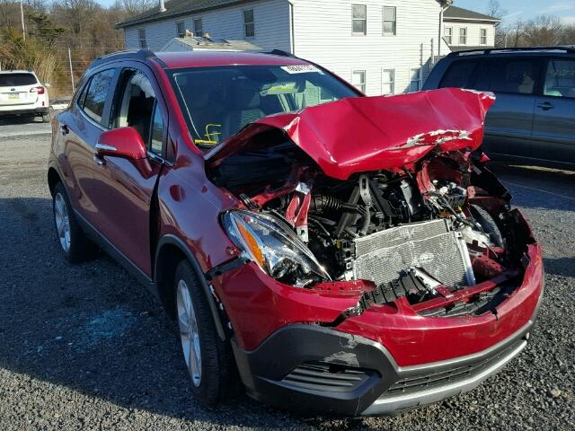 KL4CJASB3GB658838 - 2016 BUICK ENCORE BURGUNDY photo 1