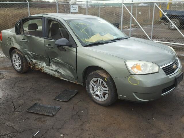 1G1ZS51F16F224653 - 2006 CHEVROLET MALIBU LS მწვანე ფოტო 1