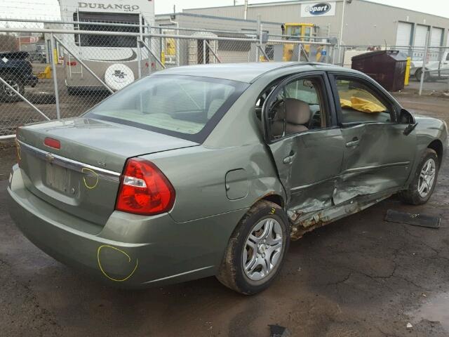 1G1ZS51F16F224653 - 2006 CHEVROLET MALIBU LS მწვანე ფოტო 4