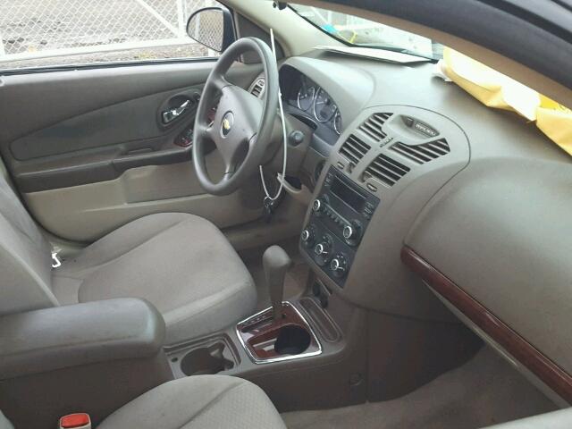 1G1ZS51F16F224653 - 2006 CHEVROLET MALIBU LS მწვანე ფოტო 5