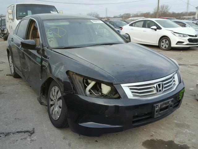 1HGCP2F30AA142481 - 2010 HONDA ACCORD LX BLACK photo 1